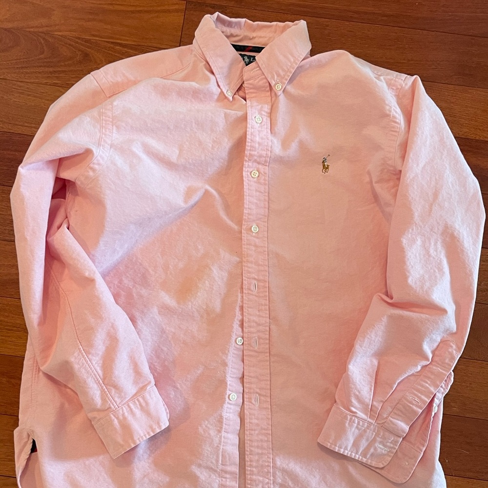 Pink Sz L Ralph Lauren Oxford